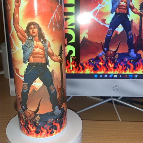 20 oz Sublimation tumbler Stranger Things vibrant colors any teen would love - Picture 3 of 3